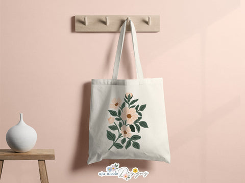 Sweet Blooms Floral SVG Cut File SVG Aja Nicole Designs 