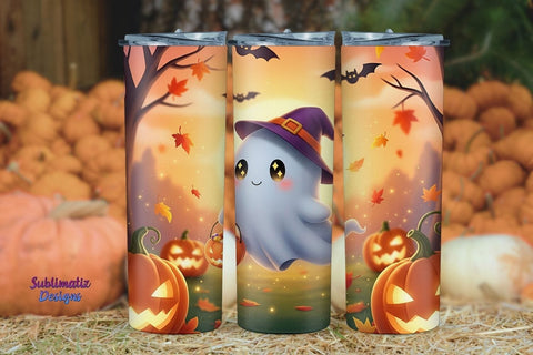 Sweet Boo Halloween Tumbler Wrap | Halloween Tumbler Wrap for Sublimation Sublimation Sublimatiz Designs 