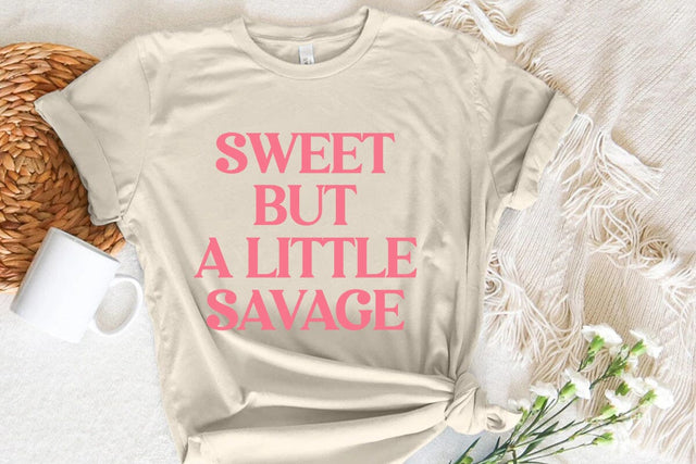 sweet but a little savage SVG Angelina750 