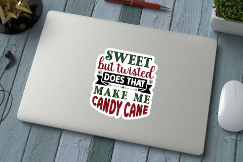 Sweet but twisted does that make me candy cane SVG Angelina750 