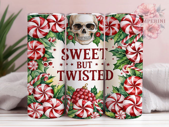 Sweet But Twisted Sassy Tumbler Wrap, Funny Tumbler Wrap, 20oz Skinny Tumbler, Sarcastic Tumbler Design, Sublimation Tumbler PNG, Sassy Quote Tumbler, Attitude Tumbler Wrap Sublimation Li Zamperini 