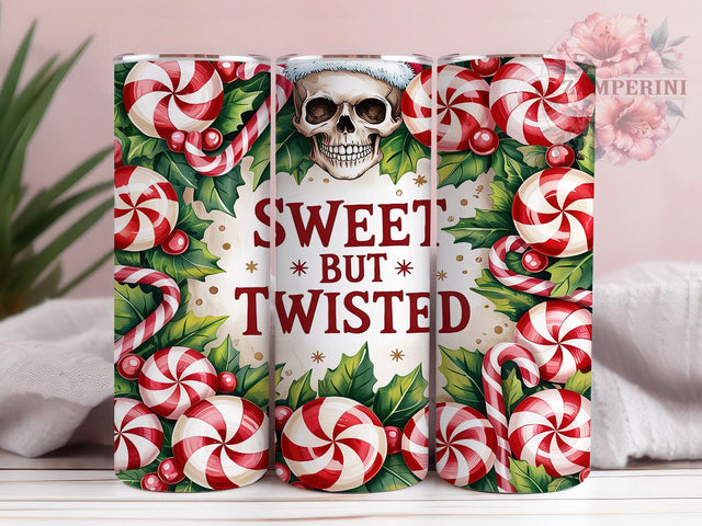 Sweet But Twisted Sassy Tumbler Wrap, Funny Tumbler Wrap, 20oz Skinny Tumbler, Sarcastic Tumbler Design, Sublimation Tumbler PNG, Sassy Quote Tumbler, Attitude Tumbler Wrap Sublimation Li Zamperini 