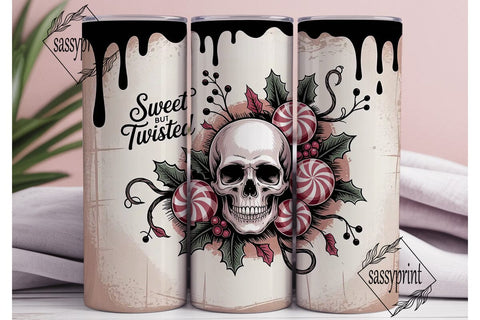 Sweet but Twisted Tumbler Wrap Sublimation sassyprint 