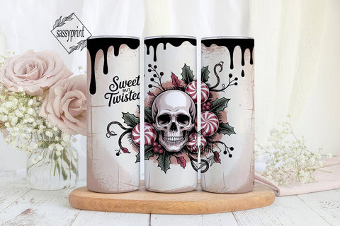 Sweet but Twisted Tumbler Wrap Sublimation sassyprint 