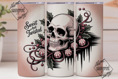 Sweet but Twisted Tumbler Wrap Sublimation sassyprint 