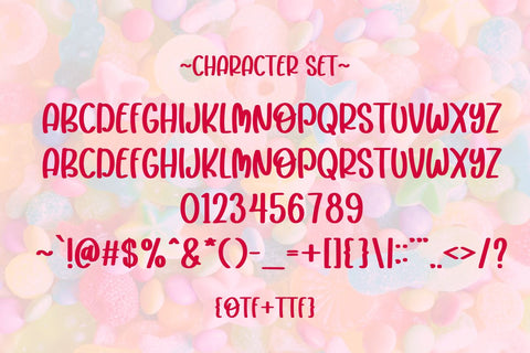 Sweet Candy Font Masyafi Studio 