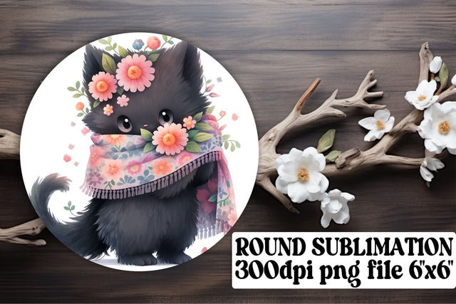 Sweet Cat Keychain Assortment for Craft Enthusiasts Sublimation afrosvg 