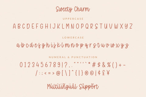 Sweet Charm - Cute Handwritten Font Font Suby Studio 