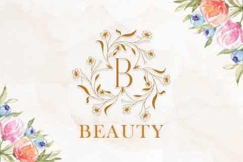 Sweet Cherish Monogram SVG Dm Letter Studio 