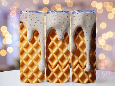Sweet & Chill Ice Cream Tumbler, Summer Tumbler Design, Dessert PNG Sublimation, 20oz Ice Cream Wrap, Cute Treat Tumbler, Sweet Food Tumbler PNG, Colorful Ice Cream Design Sublimation SvggirlplusArt 
