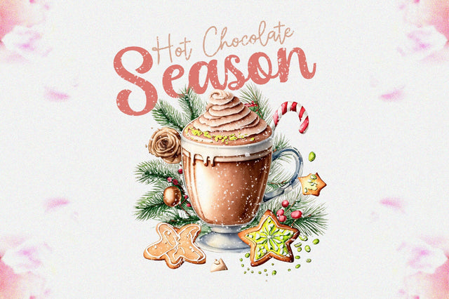 Sweet Christmas Hot Chocolate PNG Sublimation Jagonath Roy 