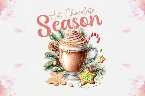 Sweet Christmas Hot Chocolate PNG Sublimation Jagonath Roy 