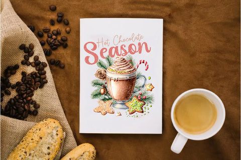 Sweet Christmas Hot Chocolate PNG Sublimation Jagonath Roy 