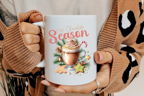 Sweet Christmas Hot Chocolate PNG Sublimation Jagonath Roy 