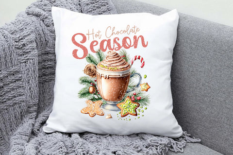 Sweet Christmas Hot Chocolate PNG Sublimation Jagonath Roy 