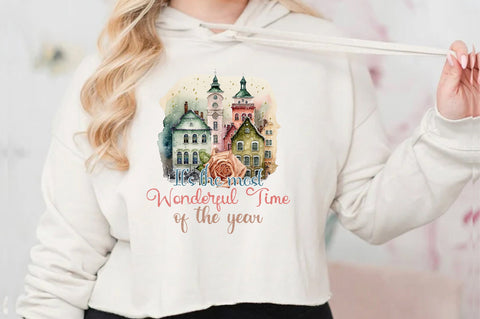 Sweet Christmas Winter Town Sublimation Sublimation Jagonath Roy 