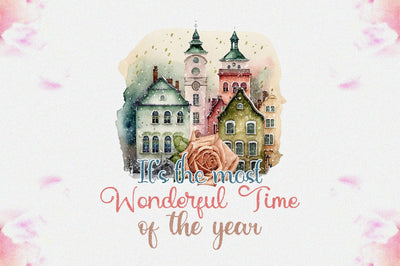 Sweet Christmas Winter Town Sublimation Sublimation Jagonath Roy 