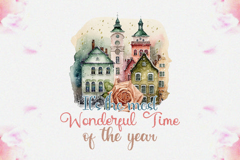 Sweet Christmas Winter Town Sublimation Sublimation Jagonath Roy 