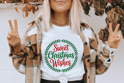 Sweet Christmas Wishes SVG Angelina750 