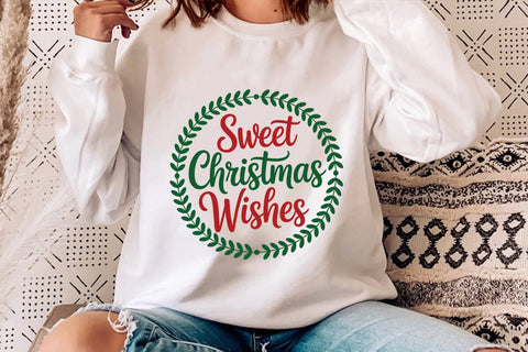 Sweet Christmas Wishes SVG Angelina750 