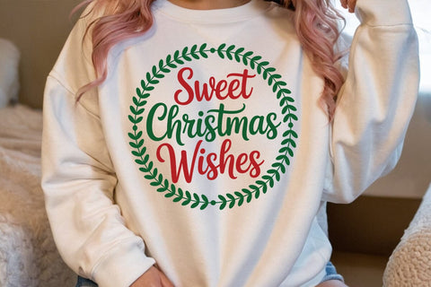 Sweet Christmas Wishes SVG Angelina750 
