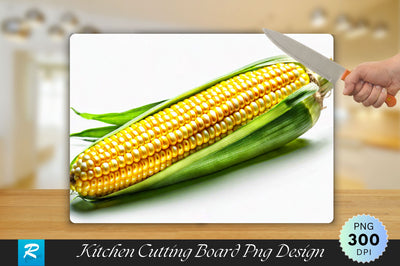 Sweet Corn Cutting Board Sublimation Regulrcrative 