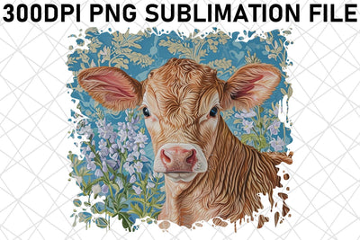 Sweet Farm Animal Blossom Sublimation Sublimation afrosvg 
