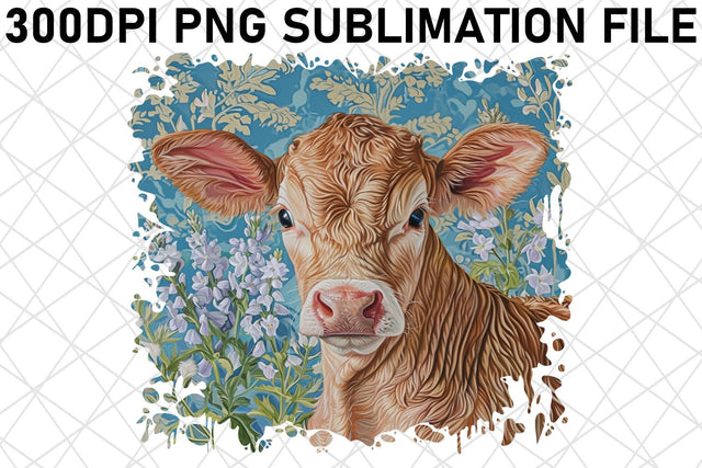 Sweet Farm Animal Blossom Sublimation Sublimation afrosvg 