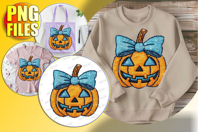 Sweet Halloween Pumpkin Coquette Bow Design - Sublimation Sublimation afrosvg 