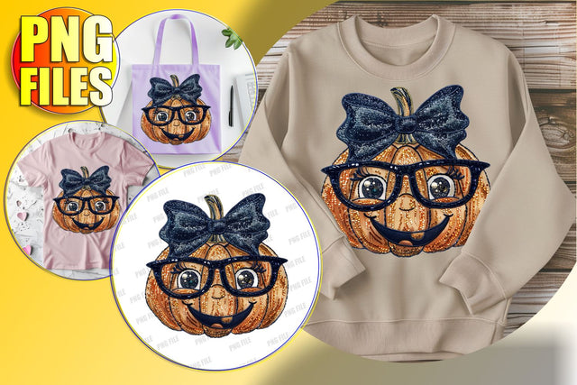 Sweet Halloween Pumpkin Sublimation Design - Fall Clipart Sublimation afrosvg 