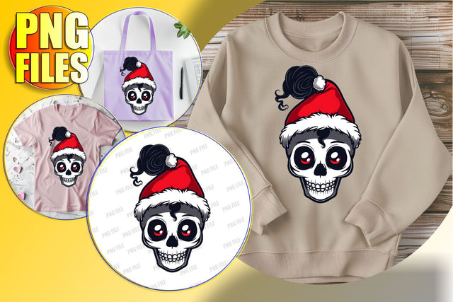 Sweet Halloween Skull Design for Sublimation - Fall Bow Sublimation afrosvg 