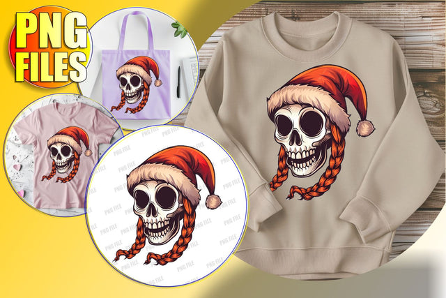 Sweet Halloween Skull Sublimation PNG - Coquette Bow Design Sublimation afrosvg 