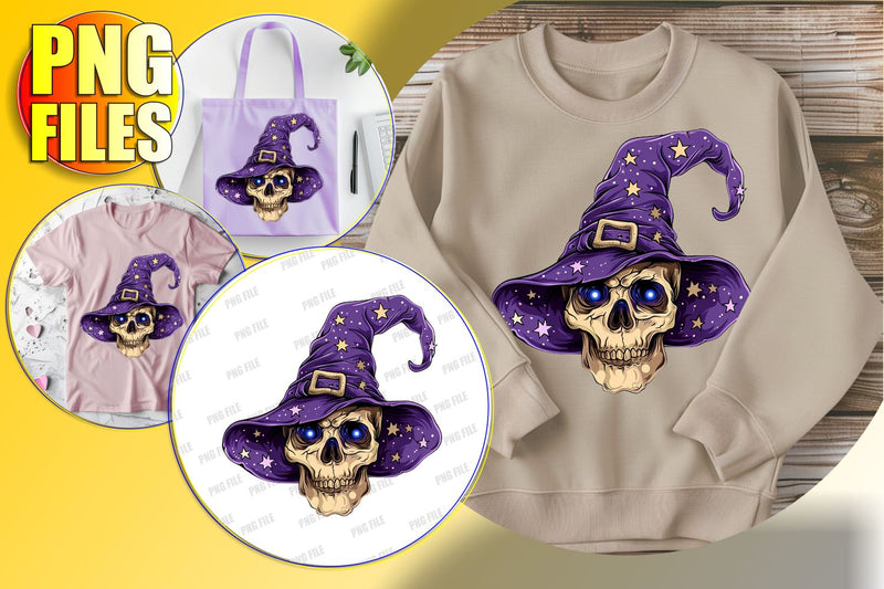Sweet Halloween Skull with Bow Sublimation Design Sublimation afrosvg 