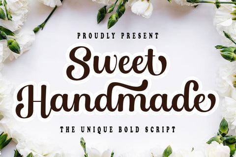 Sweet Handmade Font RomieStudio 