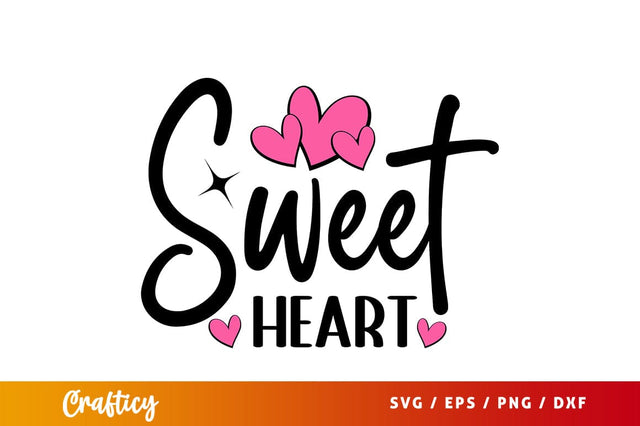 Sweet heart svg Design SVG Designangry 