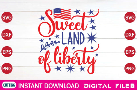 Sweet Land of Liberty svg SVG designer krishna 