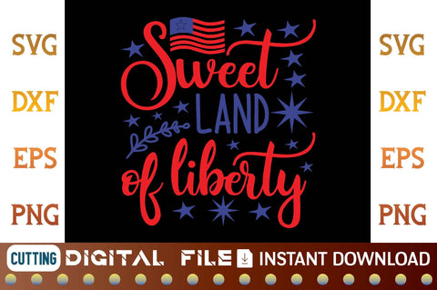 Sweet Land of Liberty svg SVG designer krishna 