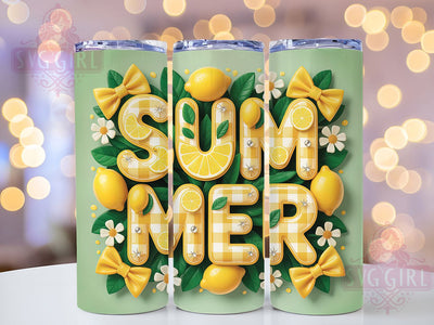 Sweet Lemonade 20oz Tumbler, Sweet Lemonade Quote, Sparkling Citrus Illustration, Sublimation Tumbler Wrap, 20oz Tumbler, Fun Summer Gift, Bright Fresh Style Sublimation SvggirlplusArt 
