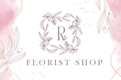 Sweet Lily Monogram Font Dm Letter Studio 