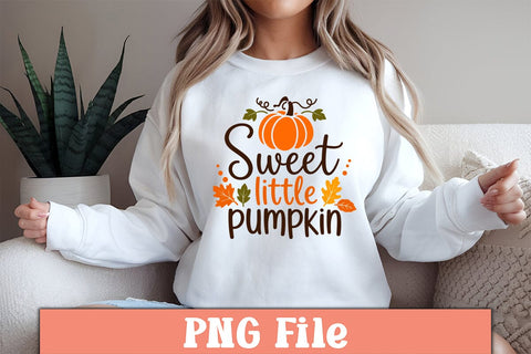 Sweet little pumpkin PNG Sublimation Craftlabsvg24 
