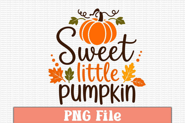 Sweet little pumpkin PNG Sublimation Craftlabsvg24 