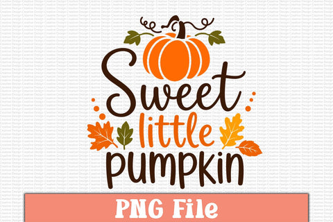Sweet little pumpkin PNG Sublimation Craftlabsvg24 
