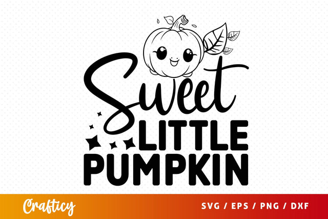Sweet little pumpkin svg Design SVG Designangry 