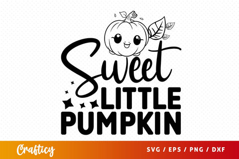 Sweet little pumpkin svg Design SVG Designangry 