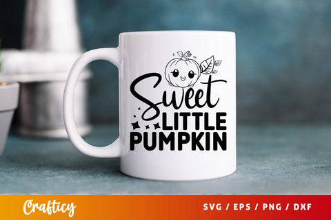 Sweet little pumpkin svg Design SVG Designangry 