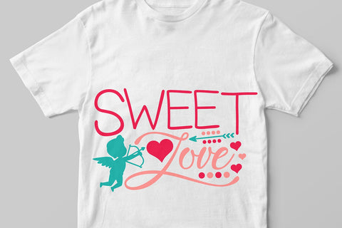 Sweet Love| Valentine's Day SVG Cutting Files. SVG CosmosFineArt 