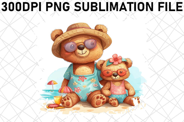 Sweet Mama Bear: Mother's Day Sublimation PNG Sublimation afrosvg 
