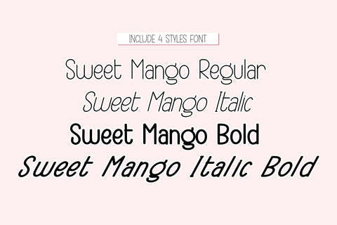 Sweet Mango Font Afandi Studio 