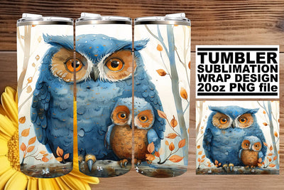 Sweet Mommy & Baby Animal Tumbler Wrap: Mom's Day Delight Sublimation afrosvg 