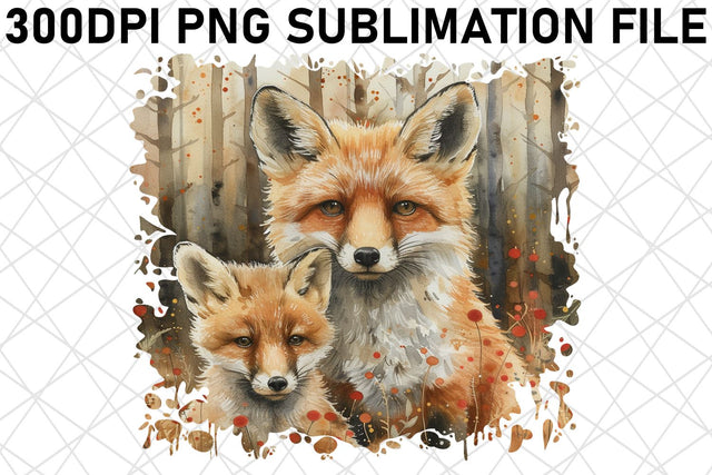 Sweet Mother & Baby Animal Sublimation Art Sublimation afrosvg 